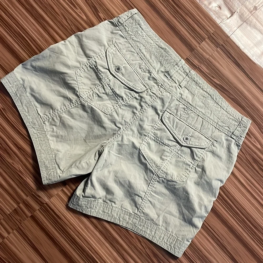KUHL Nylon Cotton Blend Shorts Size 10 - Picture 6 of 9